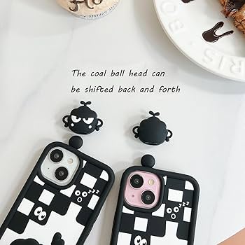 Amazon.co.jp: YAKVOOK 3D カートゥーンケース iPhone 15 Pro